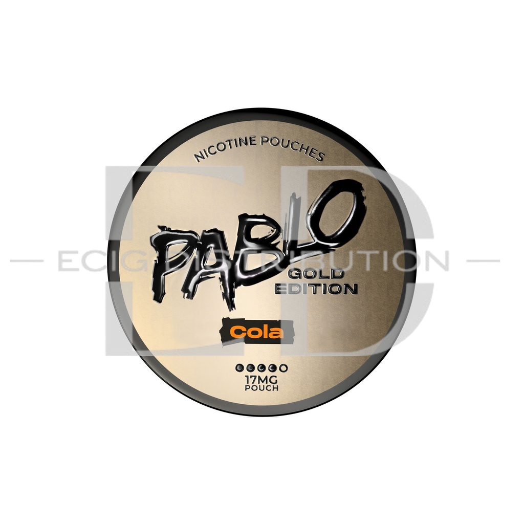 Pablo Nicotine Pouches Gold Edition - Cola 50MG | BRIGHT PROGRESS LTD